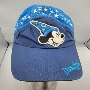 Disneyland Kids Blue Hat Mickey Mouse Sorcerer Cap 2017 Disney Park Casual